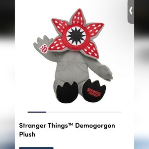 Stranger Things Demogorgon Sold Out Build-A-Bear Gray Plush